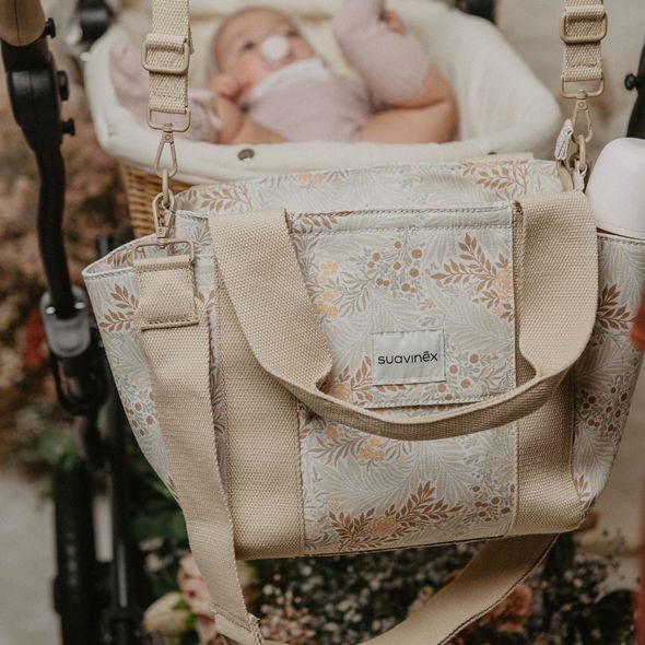 SUAVINEX SUAVINEX POETRY PŘEBALOVACÍ TAŠKA - KVĚTINOVÁ - PŘEBALOVACÍ TAŠKY - KOČÁRKY A PŘÍSLUŠENSTVÍ