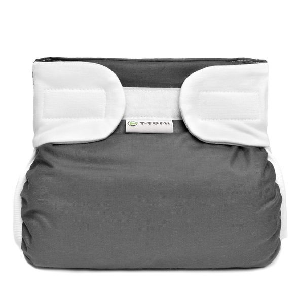T-TOMI ORTOPEDICKÉ ABDUKČNÍ KALHOTKY - SUCHÝ ZIP GREY (3-6KG) - PLENKOVÉ KALHOTKY - PŘEBALOVÁNÍ