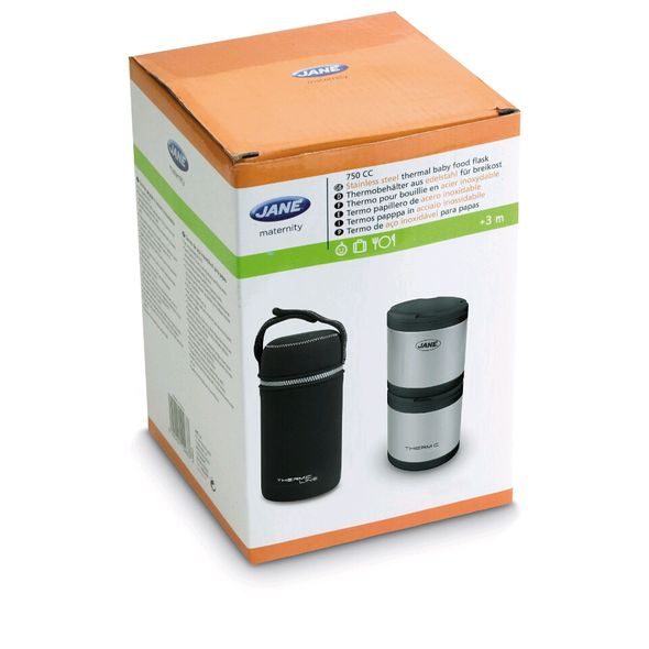 JANÉ TERMOSKA NA STRAVU 2X500ML + OBAL - TERMOOBALY A TERMOSKY - KRMENÍ