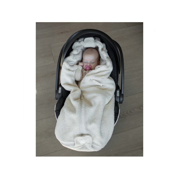 EASYGROW FUSAK DO AUTOSEDAČKY LYNG TEDDY SANDBROWN - FUSAKY DO KOČÁRKU - KOČÁRKY A PŘÍSLUŠENSTVÍ