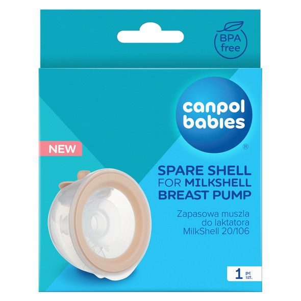 CANPOL BABIES SBĚRNÝ TRYCHTÝŘ K ODSÁVAČCE MATEŘSKÉHO MLÉKA MILKSHELL - ODSÁVAČKY MATEŘSKÉHO MLÉKA - KRMENÍ