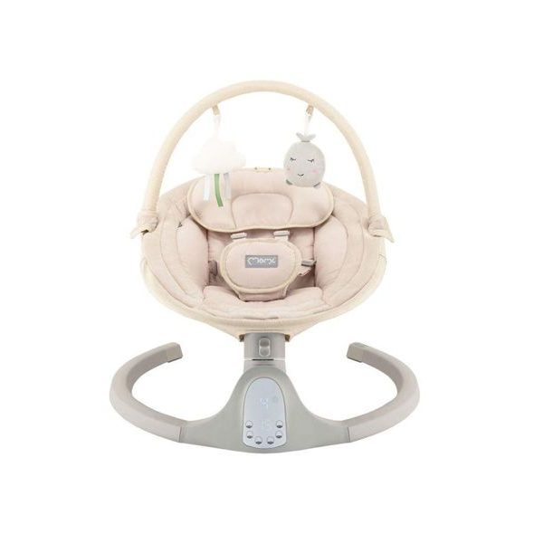 MOMI ELEKTRICKÉ HOUPÁTKO MOMI KENANI BÉŽOVÉ - LEHÁTKA A HOUPADLA - SPINKÁNÍ