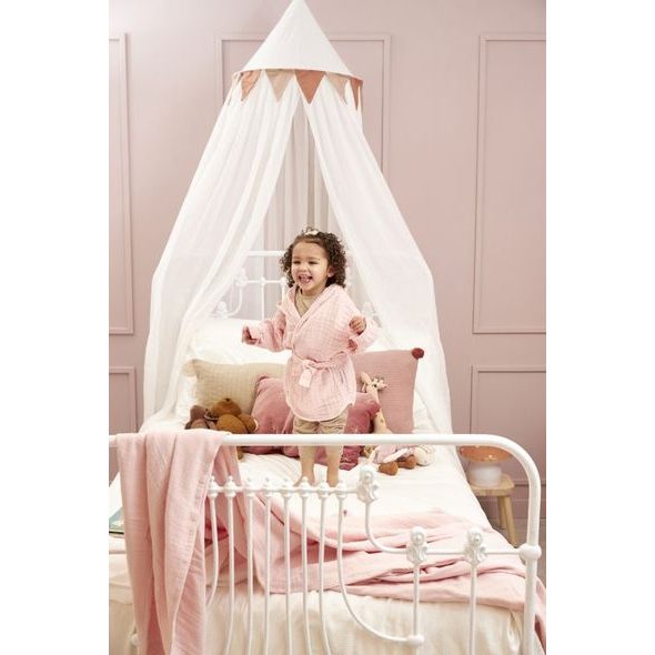 MEYCO MUŠELÍNOVÝ ŽUPÁNEK 98/104 - SOFT PINK - OSUŠKY A DĚTSKÉ ŽUPANY - KOUPÁNÍ A ZDRAVÍ