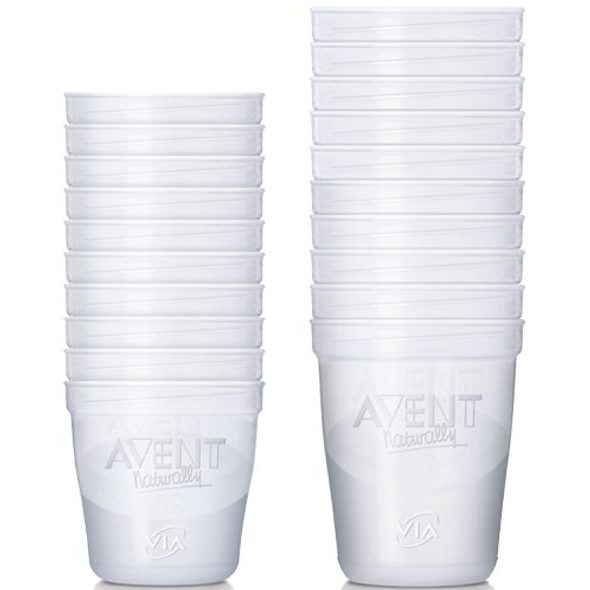 PHILIPS AVENT VIA POHÁRKY 180ML 10KS - MISKY, TALÍŘKY A PODLOŽKY - KRMENÍ