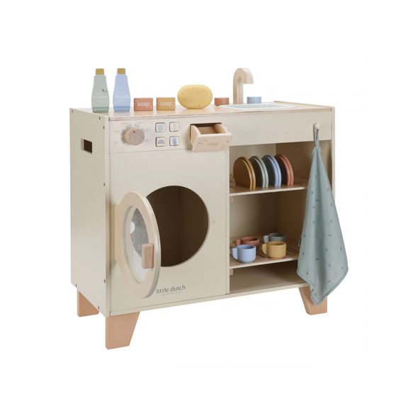 LITTLE DUTCH PRAČKA DŘEVĚNÁ - LITTLE DUTCH - PRO DĚTI