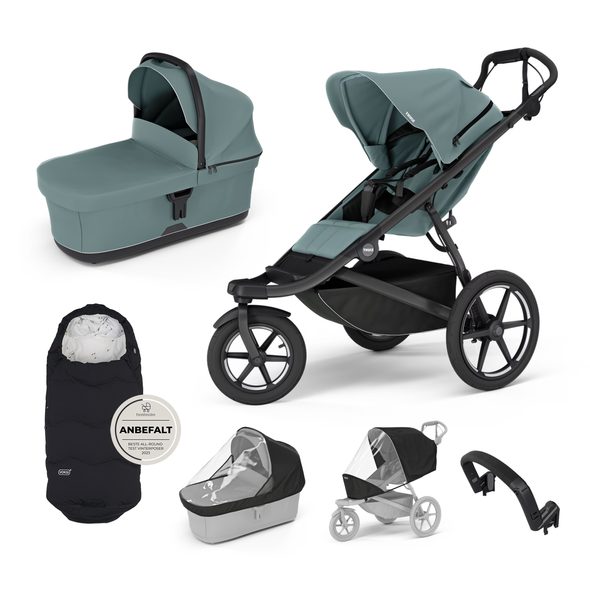 THULE DVOJKOMBINACE 6V1 URBAN GLIDE 3 + BASSINET + PŘÍSLUŠENSTVÍ 2024 + VOKSI® EXPLORER - KOMBINACE S PŘÍSLUŠENSTVÍM - KOČÁRKY A PŘÍSLUŠENSTVÍ