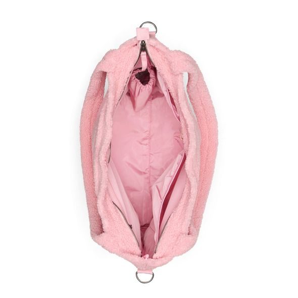 STUDIO NOOS TEDDY DIAPER BAG - PŘEBALOVACÍ TAŠKA | LIGHT PINK HEARTS - PŘEBALOVACÍ TAŠKY - KOČÁRKY A PŘÍSLUŠENSTVÍ