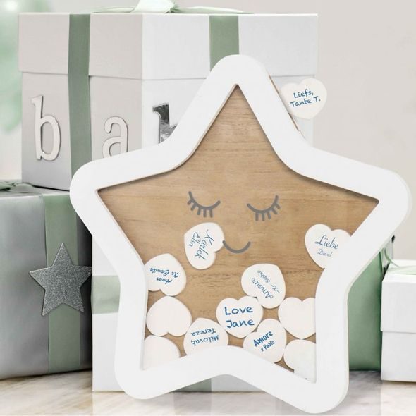 DOOKY RÁMEČEK NA PŘÁNÍČKA WISHING STAR - OTISKY A ALBA - PRO MAMINKY