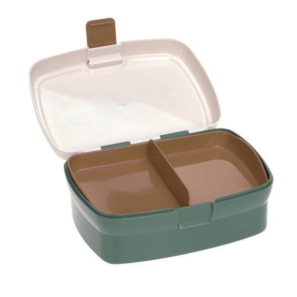 LÄSSIG LUNCH SET LITTLE GANG SMILE MILKY/OCEAN GREEN - KRABIČKY NA SVAČINU - KRMENÍ