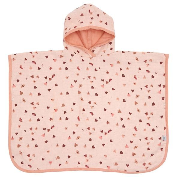 BEBE-JOU FROTÉ PONČO SWEET BUTTERFLY - OSUŠKY A DĚTSKÉ ŽUPANY - KOUPÁNÍ A ZDRAVÍ