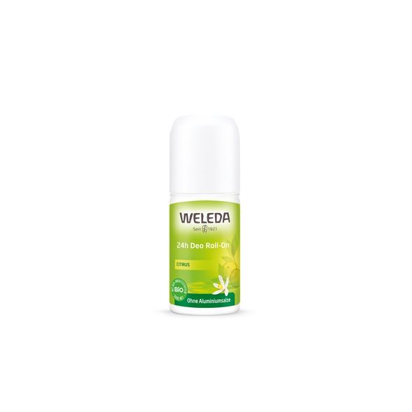 WELEDA 24H DEO ROLL-ON CITRUS 50ML - KOSMETIKA PRO CELOU RODINU - PRO MAMINKY