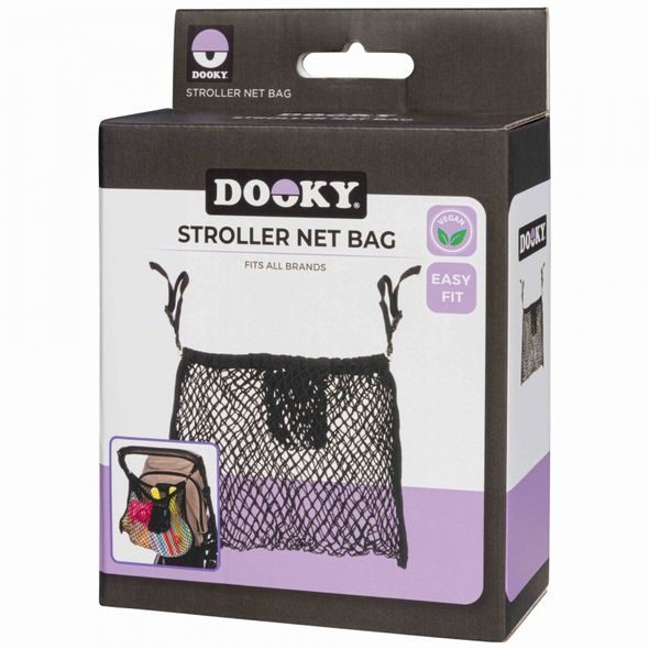 DOOKY SÍŤKA NA KOČÁREK STROLLER NET BAG - ORGANIZÉRY A KOŠÍKY - KOČÁRKY A PŘÍSLUŠENSTVÍ