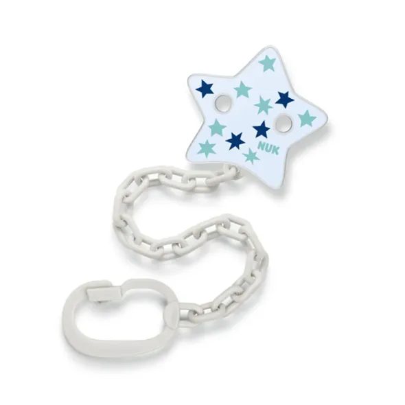 NUK ŘETÍZEK NA DUDLÍK S KLIPEM 3D - ŠIDÍTKA A DOPLŇKY - KRMENÍ