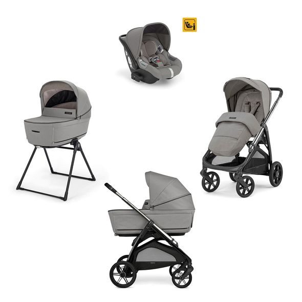 KOČÁREK INGLESINA APTICA DARWIN 4V1 2025 PLATINUM GREY - TROJKOMBINACE - KOČÁRKY A PŘÍSLUŠENSTVÍ