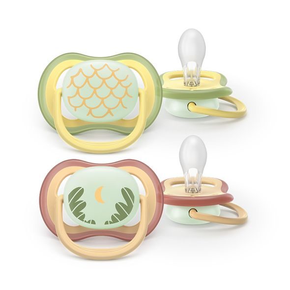 PHILIPS AVENT ŠIDÍTKO ULTRA AIR NOČNÍ 0-6M DÍVKA, 2KS - ŠIDÍTKA A DOPLŇKY - KRMENÍ