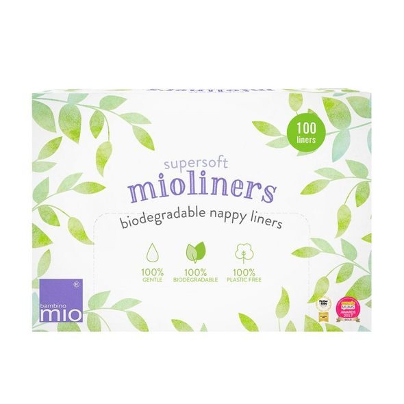 BAMBINO MIO UNIVERZÁLNÍ SUPERSOFT MIO LINERS (100 LISTŮ) - SEPARAČNÍ VLOŽKY - VŠETKO NA PREBAĽOVANIE