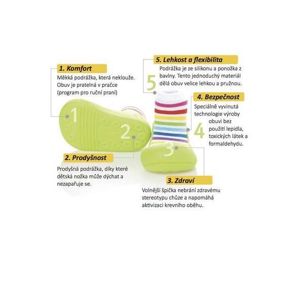 ATTIPAS BOTIČKY DĚTSKÉ BALLET PINK L - BOTIČKY - PRO DĚTI