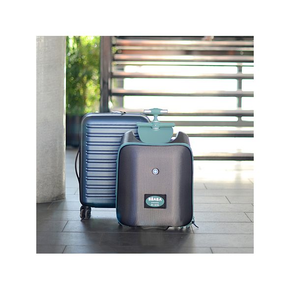 BEABA KUFR NA KOLEČKÁCH SE SEDÁTKEM EAZY GREEN BLUE - BATOHY A TAŠKY - PRO DĚTI