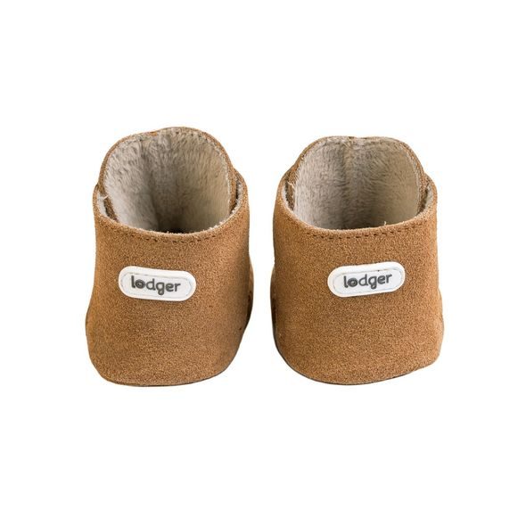 LODGER WALKER MOCCASIN COGNAC 6 - 12 MĚSÍCŮ - BOTIČKY - PRO DĚTI
