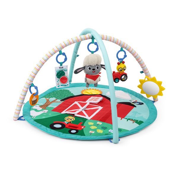 BABY EINSTEIN DEKA NA HRANÍ PRO ROZVOJ MOTORIKY A SMYSLŮ HAPPY HARVEST™ TOUCH & FEEL, 0M+ - HRACÍ DEKY - PRO DĚTI