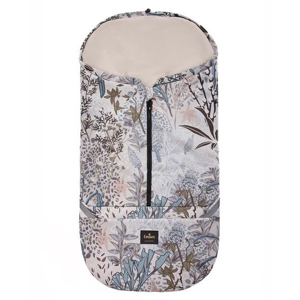 EMITEX FUSAK 2V1 COCOON SOFTSHELL LUMIBLOOMS - FUSAKY DO KOČÁRKU - KOČÁRKY A PŘÍSLUŠENSTVÍ