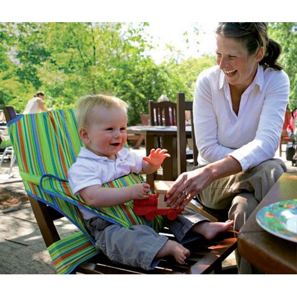 TOTSEAT PŘENOSNÁ TEXTILNÍ ŽIDLIČKA - JÍDELNÍ ŽIDLIČKY CESTOVNÍ - KRMENÍ
