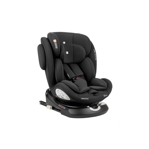 KIKKABOO AUTOSEDAČKA 40-150 CM I-FELIX I-SIZE BLACK - AUTOSEDAČKY 0-36KG - AUTOSEDAČKY A PŘÍSLUŠENSTVÍ