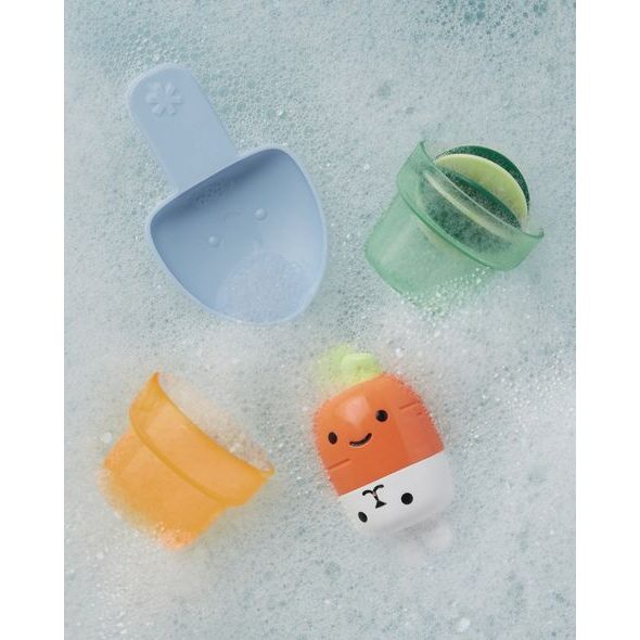 SKIP HOP SADA DO VANY TUB TO TABLE CAFÉ 12M+ - ZÁBAVNÉ ROSTLINKY - HRAČKY DO VANY - PRO DĚTI