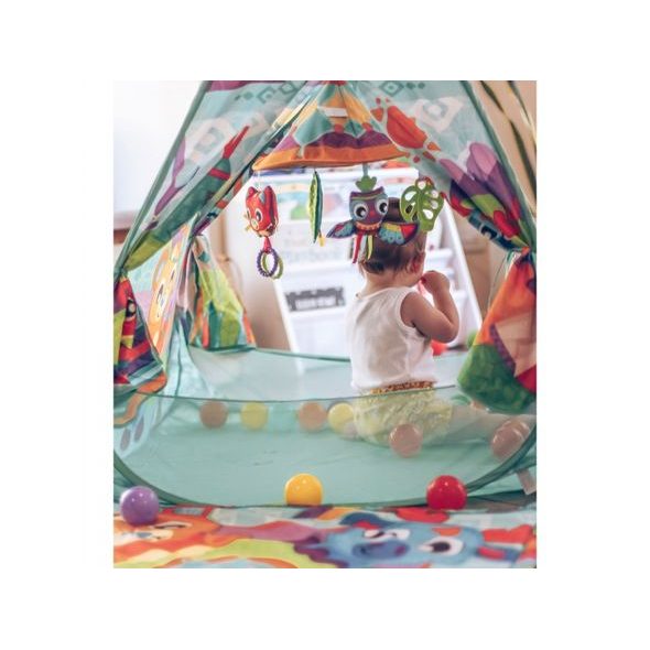 PLAYGRO - HRACÍ DEKA TEEPEE - HRACÍ DOMEČKY - SPINKÁNÍ