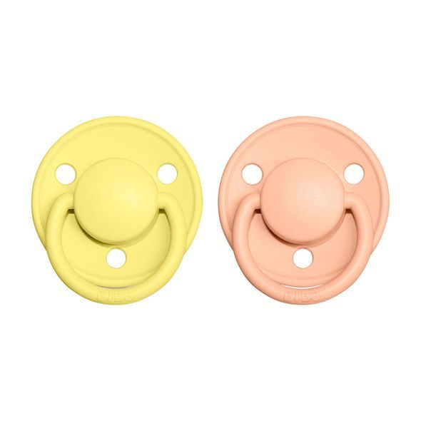 BIBS DE LUX DUDLÍKY Z PŘÍRODNÍHO KAUČUKU 2KS VEL.1 - ŠIDÍTKA A DOPLŇKY - KRMENÍ