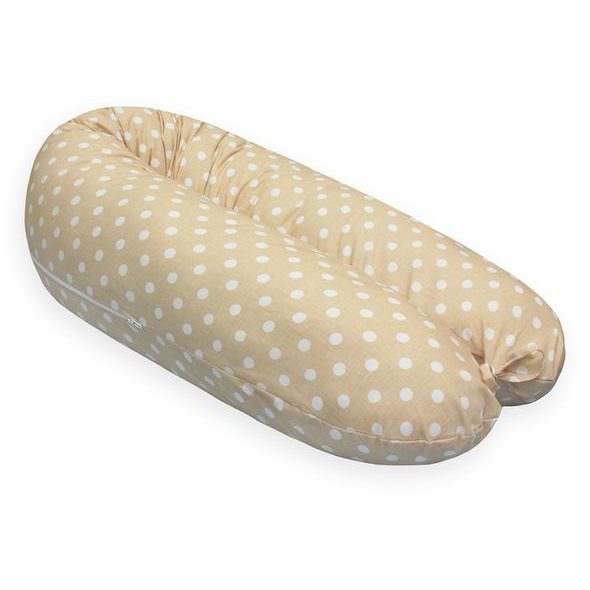 SCAMP KOJÍCÍ POLŠTÁŘ 155X30 (BEIGEDOTS) - KOJÍCÍ POLŠTÁŘE - KRMENÍ