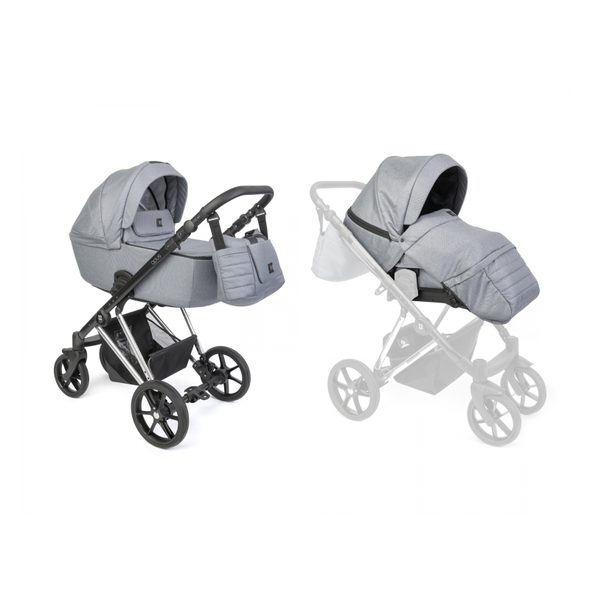 DADA PRAMS APUS KOČÁREK 2V1 SPECIAL EDITION SLATEGREY - DVOJKOMBINACE - KOČÁRKY A PŘÍSLUŠENSTVÍ