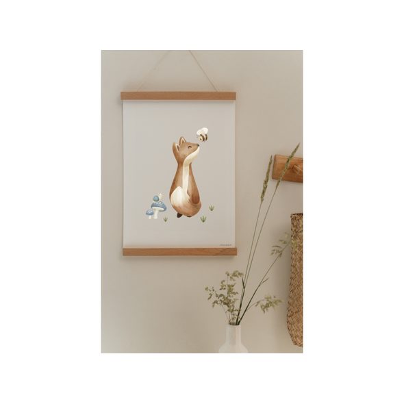 LITTLE DUTCH PLAKÁT A3 FOREST FRIENDS - DEKORACE A POLIČKY - SPINKÁNÍ