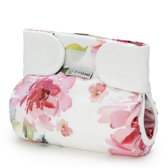 T-TOMI ORTOPEDICKÉ ABDUKČNÍ KALHOTKY - SUCHÝ ZIP WATERCOLOUR FLOWERS (3-6KG) - PLENKOVÉ KALHOTKY - PŘEBALOVÁNÍ