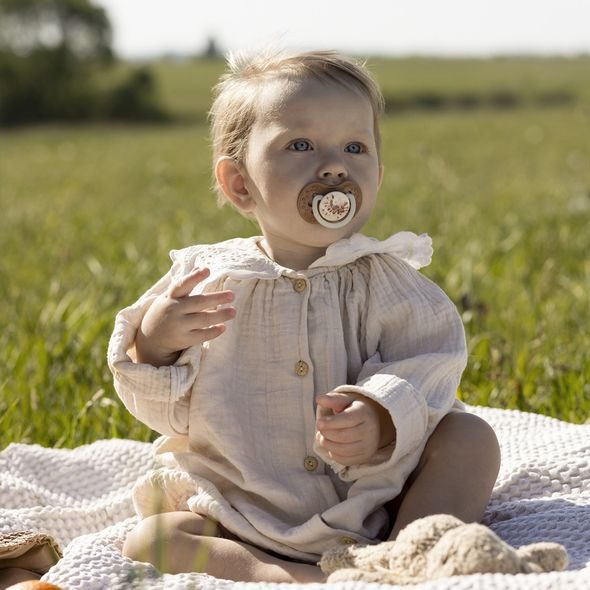 LOVI DUDLÍK SILIKONOVÝ DYNAMICKÝ TIE DYE 6-18M 2KS HOLKA - ŠIDÍTKA A DOPLŇKY - KRMENÍ