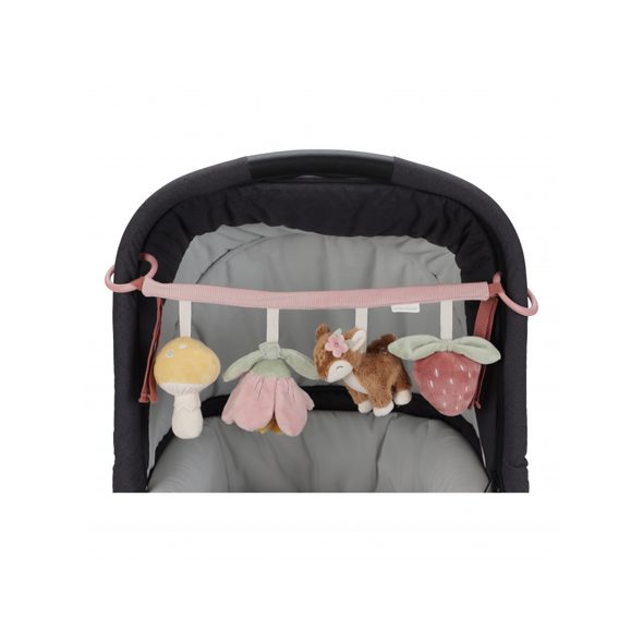 LITTLE DUTCH ŘETĚZ NA AUTOSEDAČKU FAIRY GARDEN - HRAČKY K ZAVĚŠENÍ - PRO DĚTI