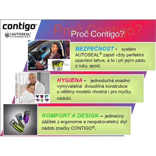 CONTIGO AUTOSEAL WEST LOOP 430 ML - TERMOOBALY A TERMOSKY - KRMENÍ