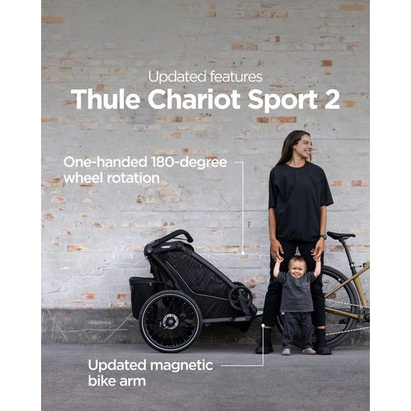 THULE CHARIOT SPORT 2 SINGLE - VOZÍKY ZA KOLO - NOŠENÍ & SPORT