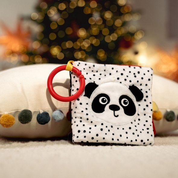 CANPOL BABIES SENZORICKÁ KNÍŽKA MINI BABIESBOO - SENZORICKÉ HRAČKY - PRO DĚTI