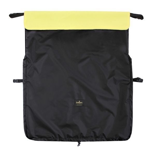 EMITEX NEPADACÍ DEKA ČERNÁ + FLEECE ŽLUTÁ - NÁNOŽNÍKY - KOČÁRKY A PŘÍSLUŠENSTVÍ