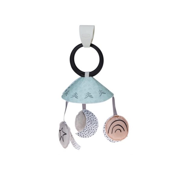 TINY LOVE HRACÍ DEKA S HRAZDOU GYMINI BLACK & WHITE - HRACÍ DEKY - PRO DĚTI