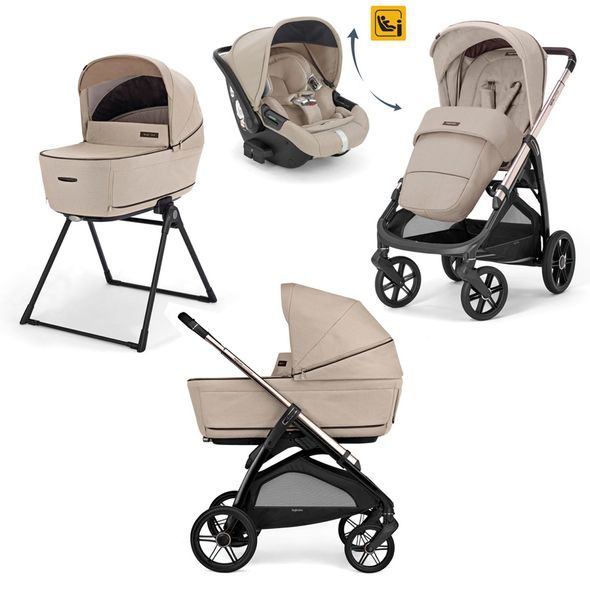 KOČÁREK INGLESINA APTICA DARWIN RECLINE 4V1 2025 PASHMINA BEIGE - TROJKOMBINACE - KOČÁRKY A PŘÍSLUŠENSTVÍ
