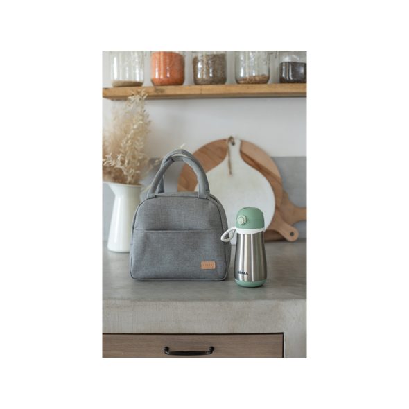 BEABA HRNEK TERMOIZOLAČNÍ NEREZ 350ML SAGE GREEN - TERMOOBALY A TERMOSKY - KRMENÍ