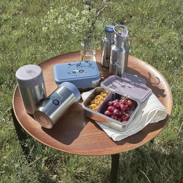 LÄSSIG LUNCHBOX STAINLESS STEEL ADVENTURE BUS - KRABIČKY NA SVAČINU - KRMENÍ