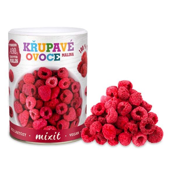 MIXIT KŘUPAVÉ OVOCE MALINA (70G) - SLADKÉ ZOBÁNÍ - PRO MAMINKY