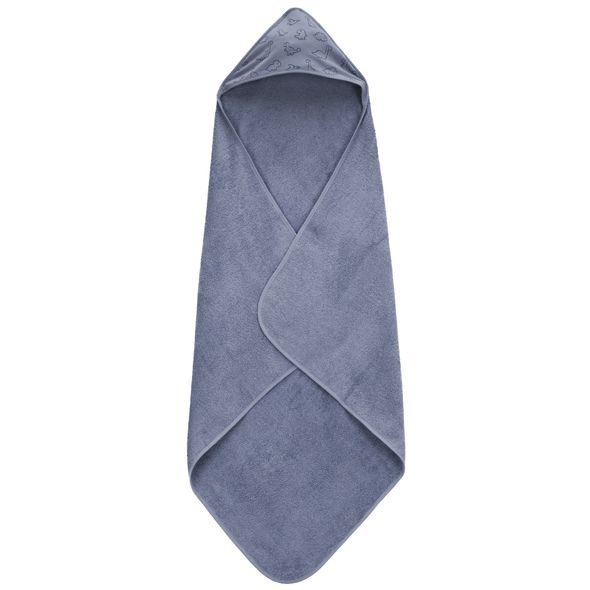 FILLIKID OSUŠKA S KAPUCÍ DINO BLUE 75X75 CM - OSUŠKY A DĚTSKÉ ŽUPANY - KOUPÁNÍ A ZDRAVÍ