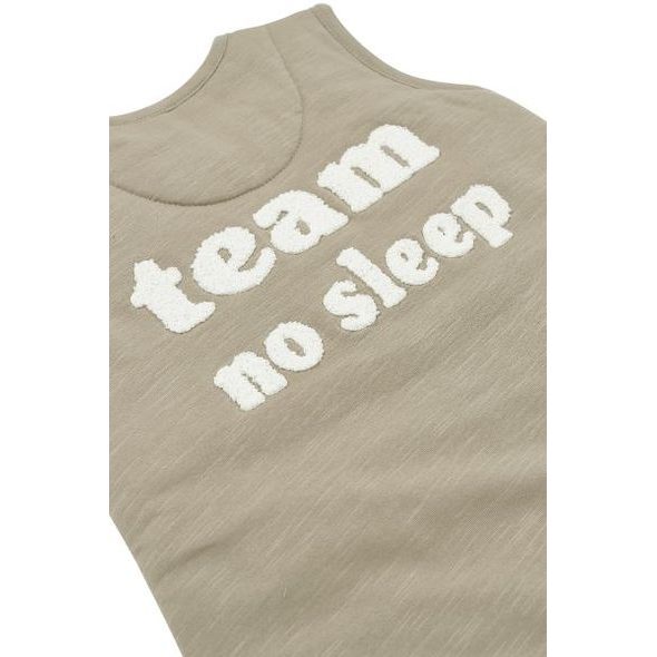 MEYCO JUMPER 104 CM SLUB TEAM NO SLEEP - TAUPE/OFFWHITE - SPACÍ PYTLE - SPINKÁNÍ