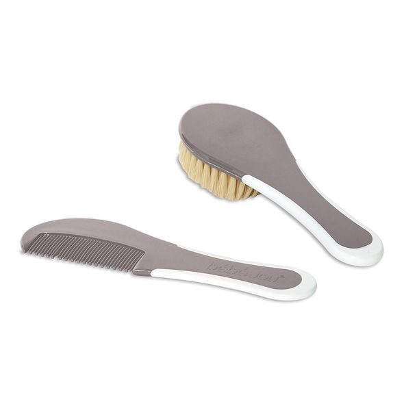 BEBE-JOU HŘEBEN A KARTÁČ BÉBÉ-JOU CHALK BROWN - HŘEBÍNKY A KARTÁČKY - KOUPÁNÍ A ZDRAVÍ