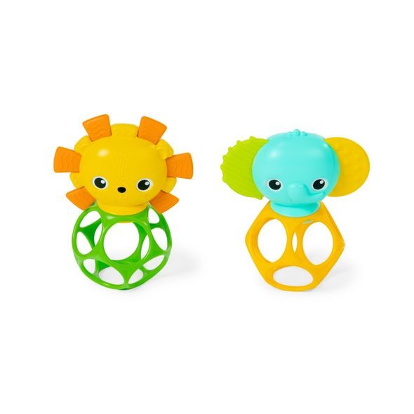 OBALL HRAČKA OBALL KOUSÁTKA SOOTHER PALS™ EASY-GRASP 2KS 3M+ - KOUSÁTKA - PRO DĚTI