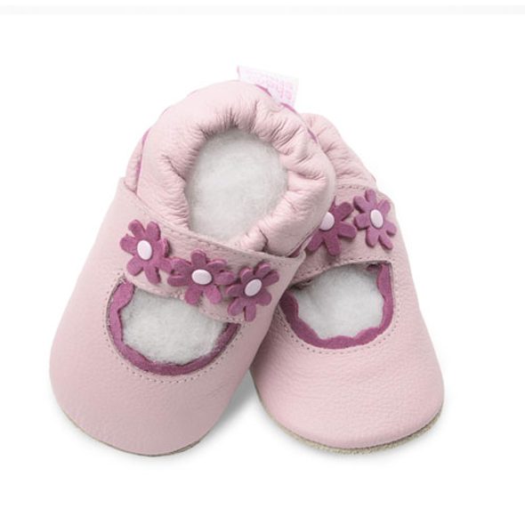 SHOOSHOOS DĚTSKÉ KOŽENÉ BOTIČKY PINK/RUBY MARY JANE - BOTIČKY - PRO DĚTI
